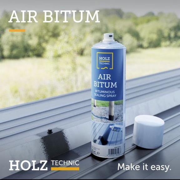 HOLZ - Sıkılabilir Bitum Esaslı Sprey Air Bitum 500 ml Tamir Kiti