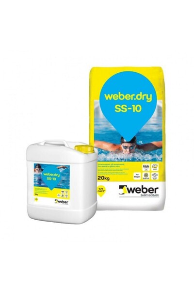 WEBER - Weber Dry SS-10 (20+10 kg ) Tam Elastik Havuzlar İçin Su Yalıtım Malzemesi