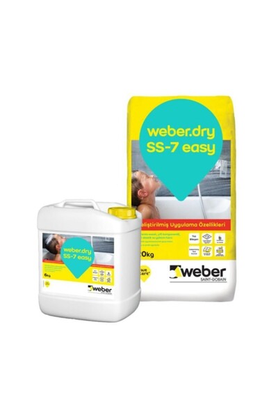 WEBER - Weber Ss-7 Easy ( 20+6 kg ) Set İzolasyon Su Yalıtım Malzemesi